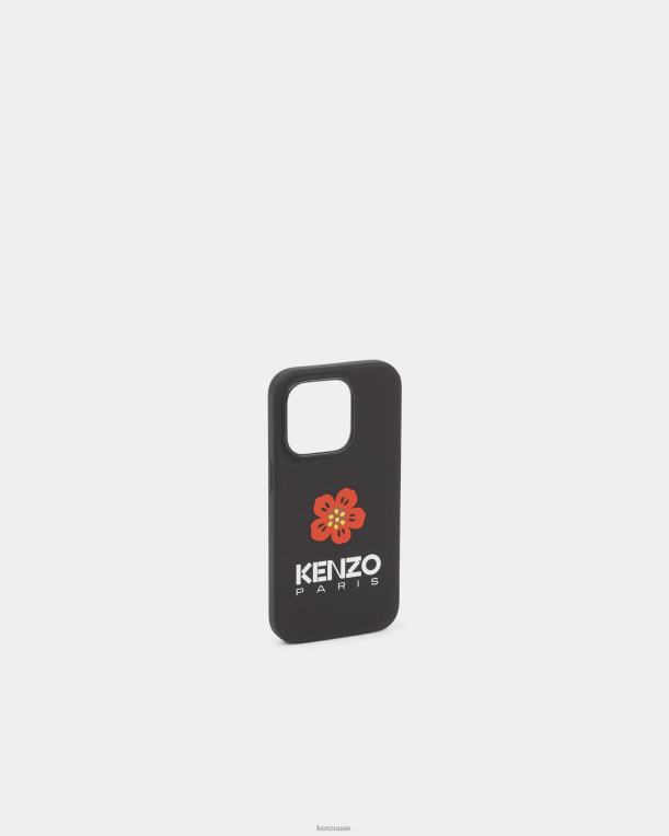 Kenzo للجنسين حالة آيفون 14 برو أسود 84BVD844