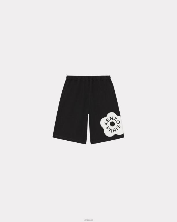 Kenzo رجال شورت بوكي فلاور 2.0 بوصة أسود 84BVD300