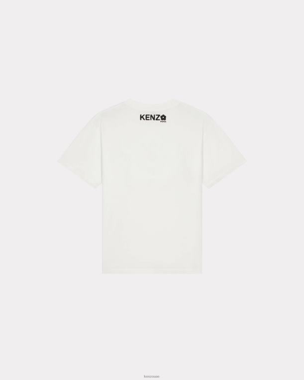 Kenzo نحيف تي شيرت بوكي فلاور مقاس 2.0 بوصة قبالة الأبيض 84BVD376
