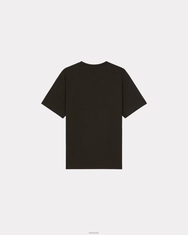 Kenzo رجال تي شيرت باريس أسود 84BVD155