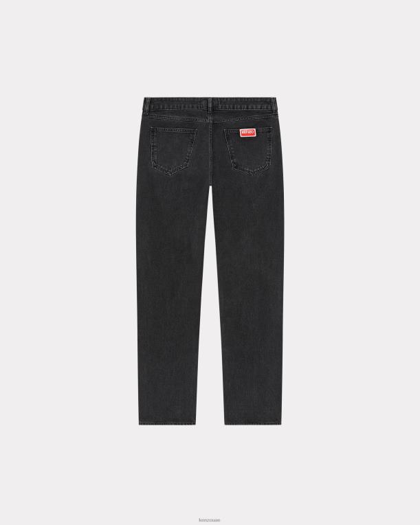 Kenzo رجال جينز ضيق أسود 84BVD162
