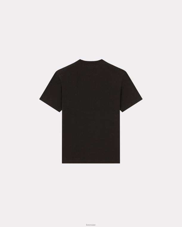 Kenzo رجال تي شيرت باريس أسود 84BVD179