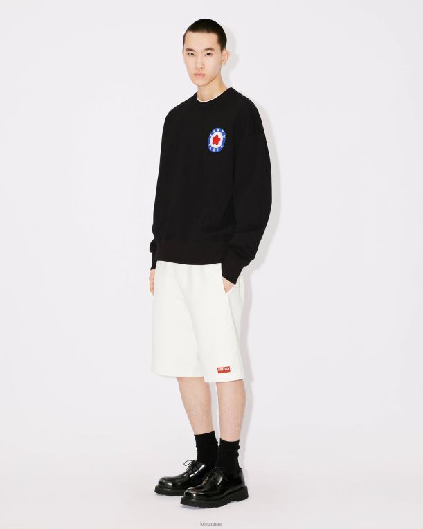 Kenzo رجال السراويل باريس قبالة الأبيض 84BVD182