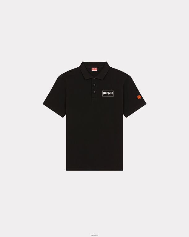Kenzo رجال باريس بولو أسود 84BVD193