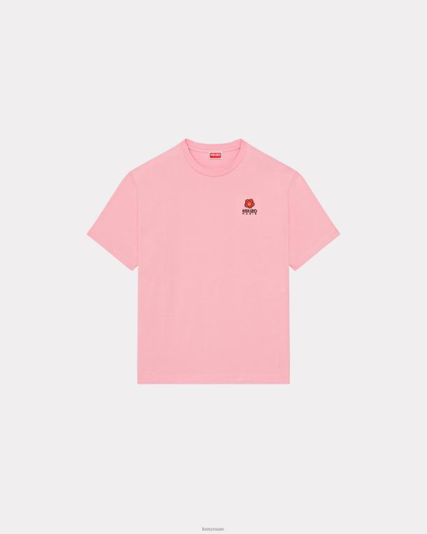 Kenzo رجال تي شيرت بوكي فلاور كريست وَردَة 84BVD208
