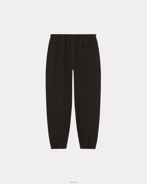 Kenzo رجال سراويل الركض باريس أسود 84BVD232