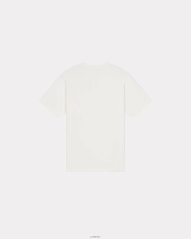 Kenzo رجال تي شيرت الهدف قبالة الأبيض 84BVD320