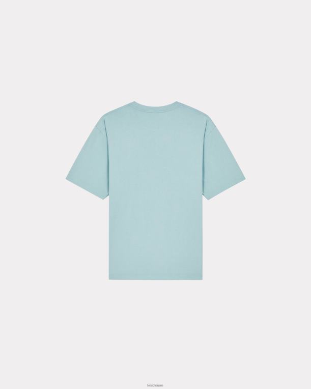 Kenzo رجال تي شيرت بوكي فلاور كريست السماء الزرقاء 84BVD363