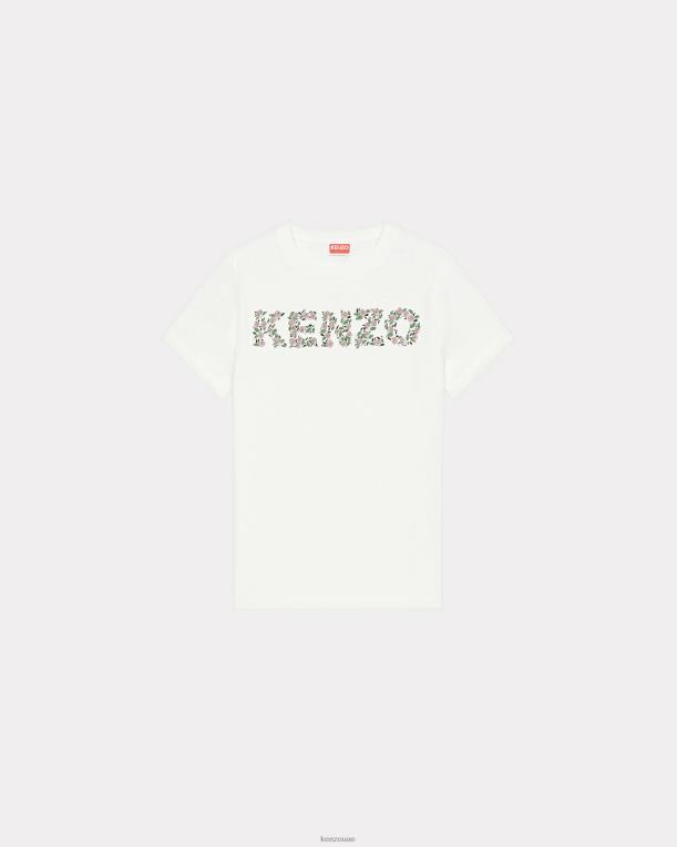Kenzo نحيف تي شيرت قبالة الأبيض 84BVD374