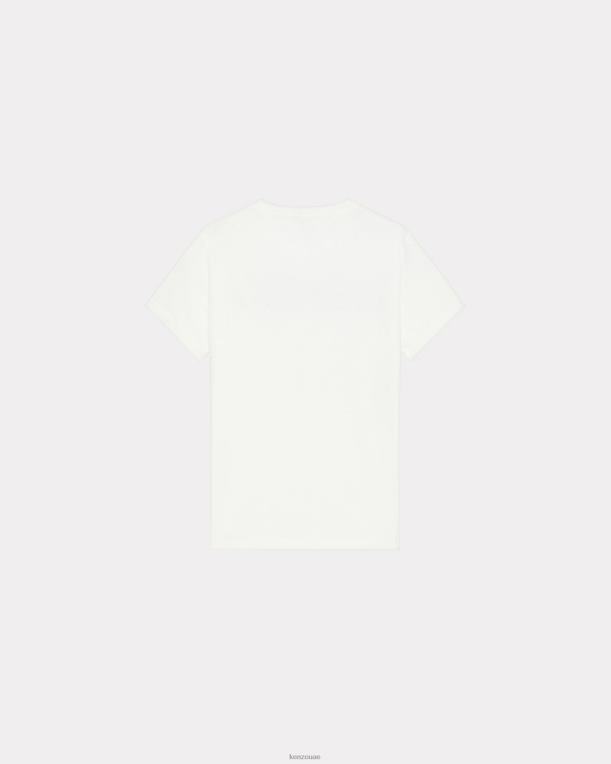 Kenzo نحيف تي شيرت قبالة الأبيض 84BVD374