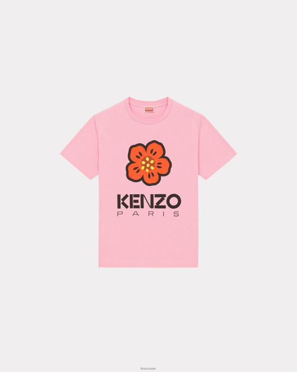 Kenzo نحيف تي شيرت فضفاض من زهرة بوكي وَردَة 84BVD439