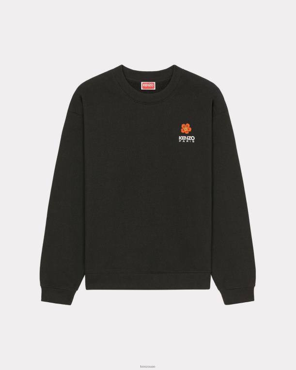 Kenzo نحيف سترة بوكي فلاور كريست أسود 84BVD453