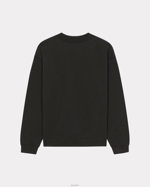 Kenzo نحيف سترة بوكي فلاور كريست أسود 84BVD453