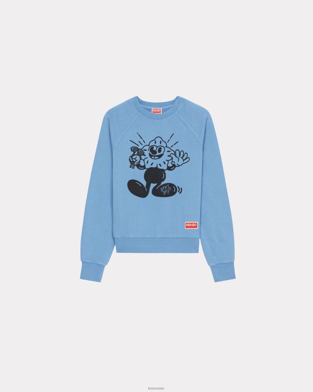 Kenzo نحيف سترة بوكي ازرق سماوي 84BVD465