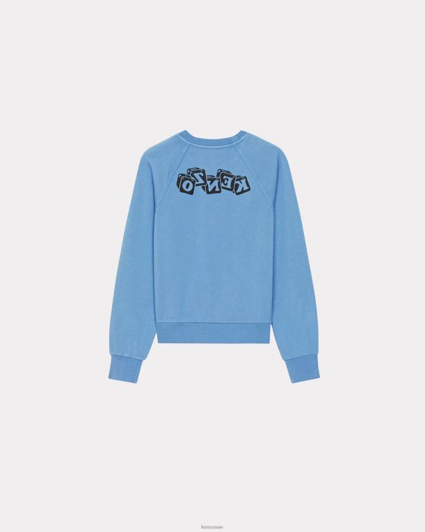 Kenzo نحيف سترة بوكي ازرق سماوي 84BVD465