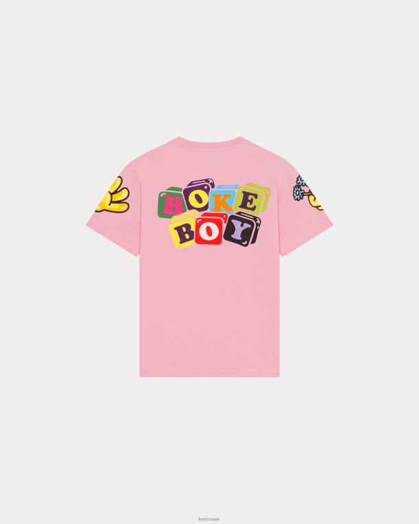 Kenzo نحيف بوكي تي شيرت فضفاض وَردَة 84BVD490