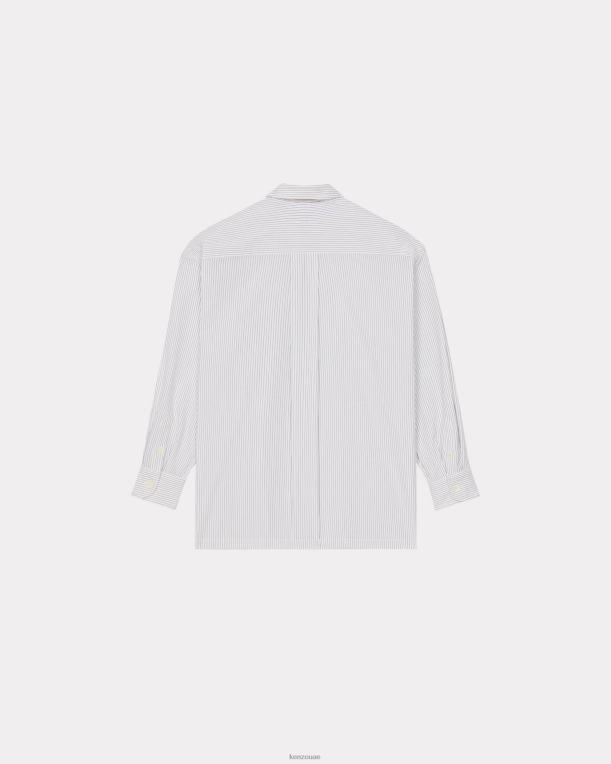 Kenzo رجال قميص مخطط 