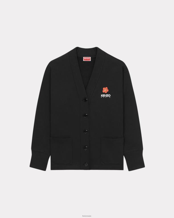 Kenzo نحيف سترة بوكي فلاور أسود 84BVD510