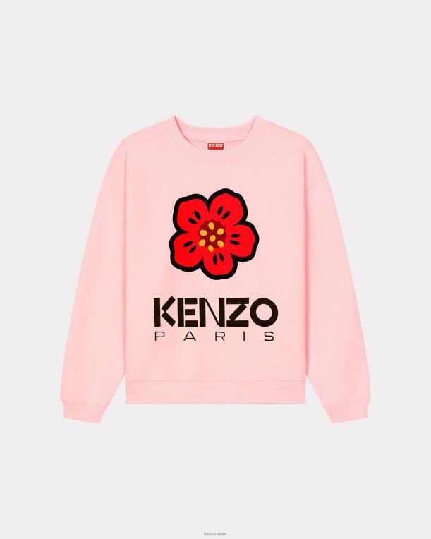 Kenzo نحيف سترة بوكي فلاور تلاشى الوردي 84BVD514