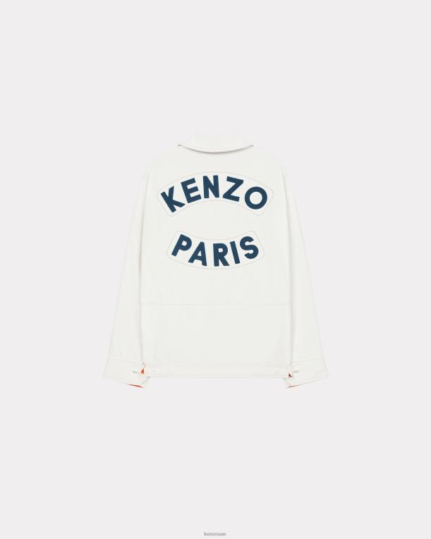 Kenzo نحيف سترة عمال البحارة قبالة الأبيض 84BVD566