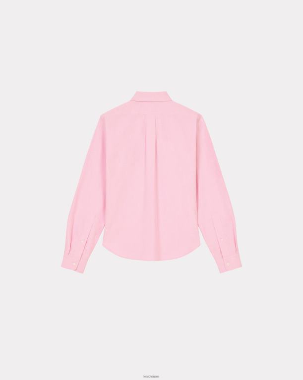 Kenzo نحيف قميص بوكي فلاور كريست ذو قصة ضيقة وَردَة 84BVD662