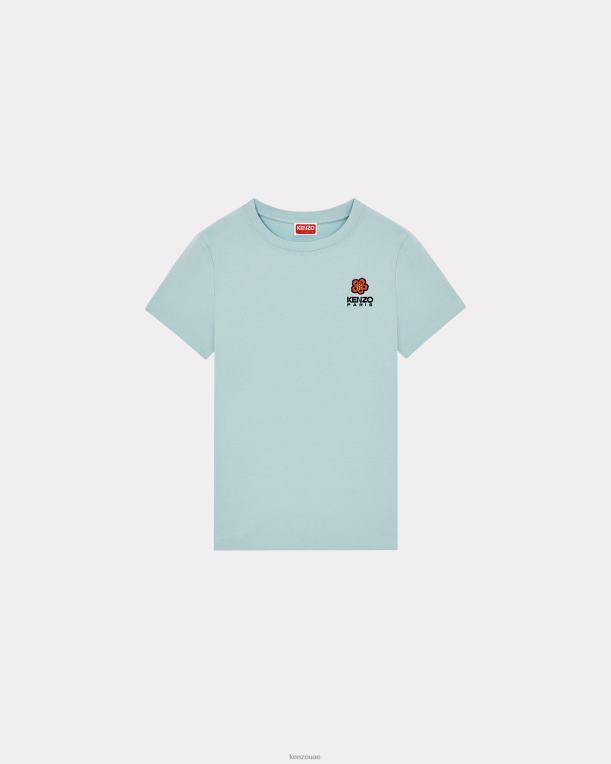 Kenzo نحيف تي شيرت بوكي فلاور كريست السماء الزرقاء 84BVD682