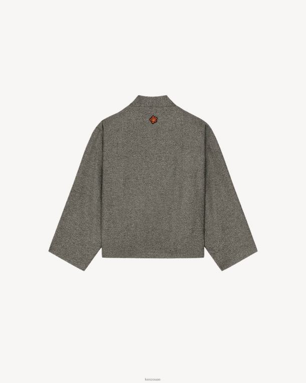 Kenzo نحيف سترة كيمونو أنثراسايت 84BVD693