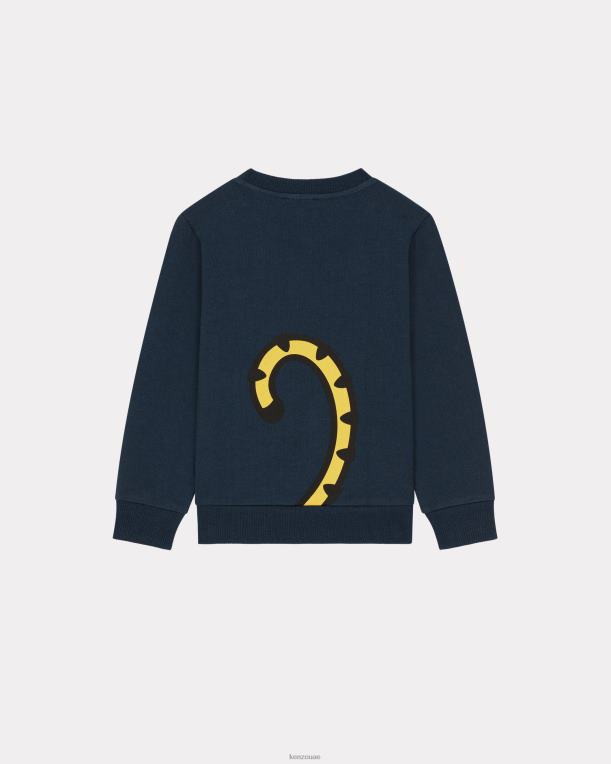 Kenzo أطفال سترة كوتورا بيج فاتح 84BVD745