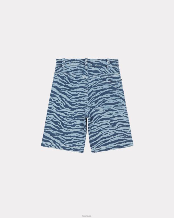 Kenzo أطفال قوس قزح شورت برمودا بيج فاتح 84BVD758