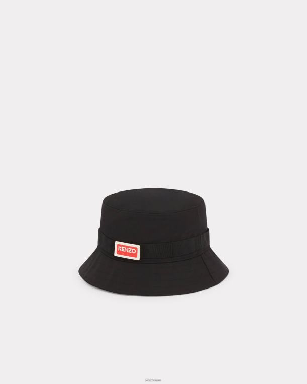 Kenzo للجنسين قبعة دلو الغابة أسود 84BVD819