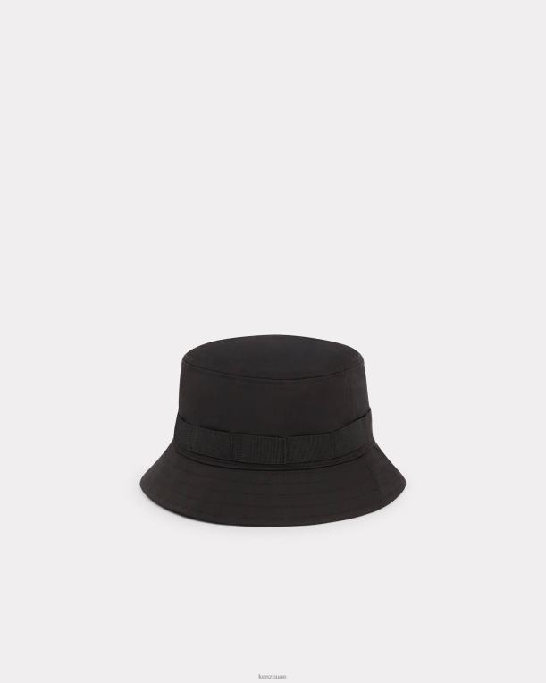 Kenzo للجنسين قبعة دلو الغابة أسود 84BVD819
