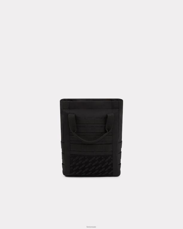Kenzo رجال حقيبة الغابة أسود 84BVD903